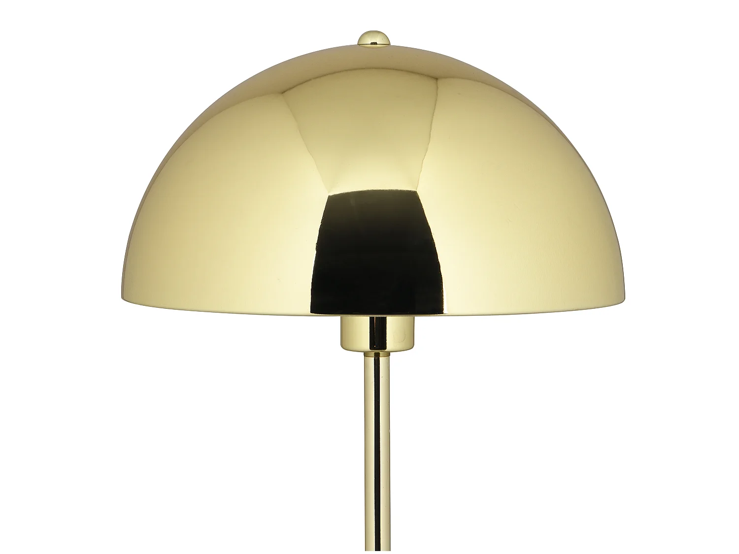 Lampadaire vintage effet laiton - D. 30 x H. 149 cm - Doré -  ONTARIO