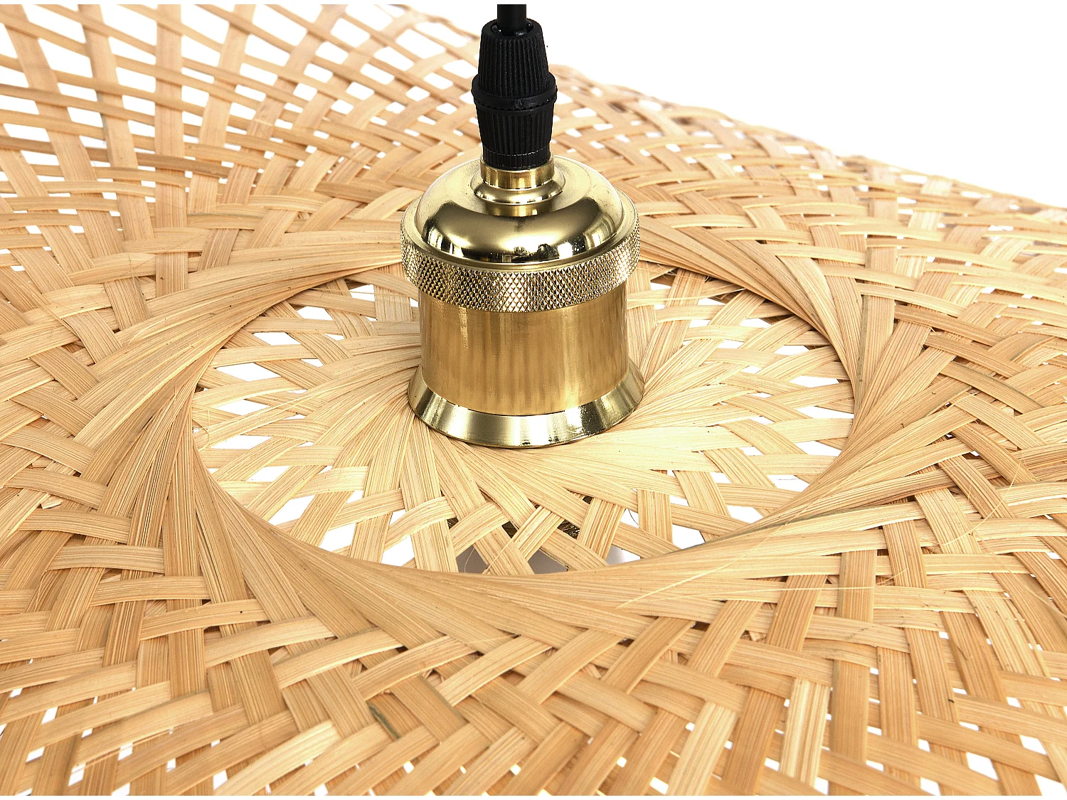 Suspension en bambou - D.80 x H.120 cm - Naturel clair - JURUA