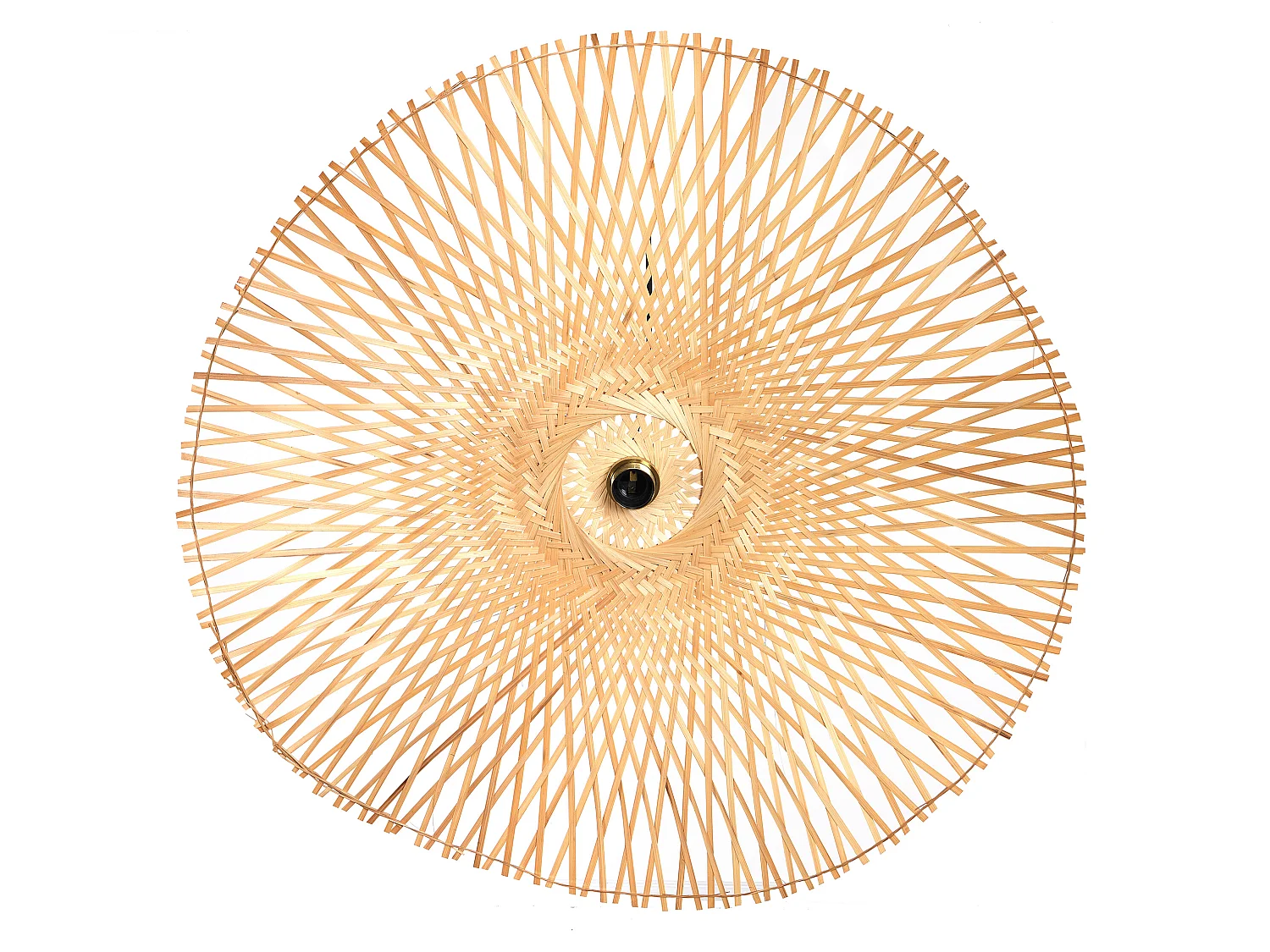 Suspension en bambou - D.80 x H.120 cm - Naturel clair - JURUA