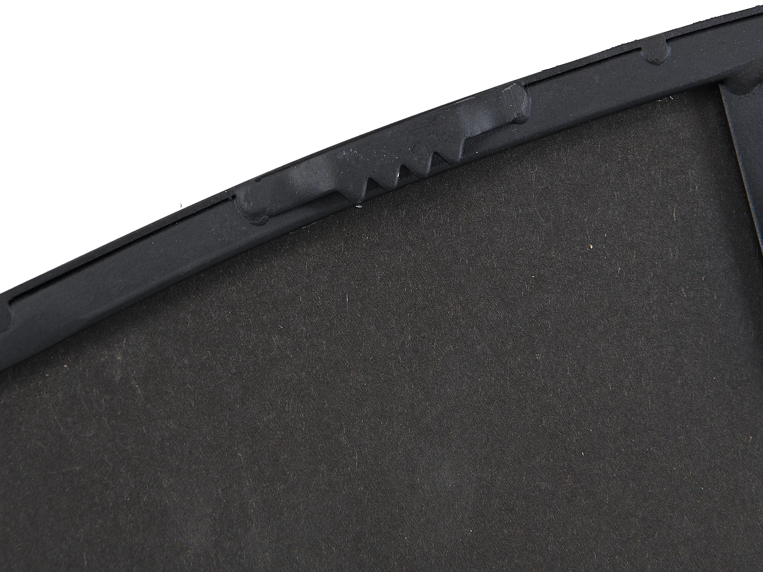 Specchio L. 72 x H. 35 cm in Metallo Nero Design organico - MANAROLA