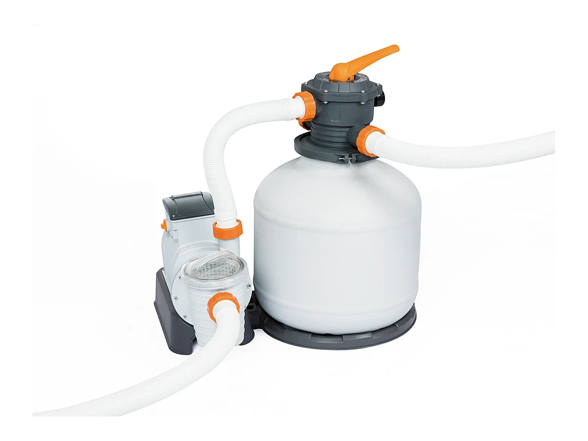 Pompa Filtro a Sabbia per Piscine Fuori Terra Bestway di 11.355 litri/ora Connessione 38mm