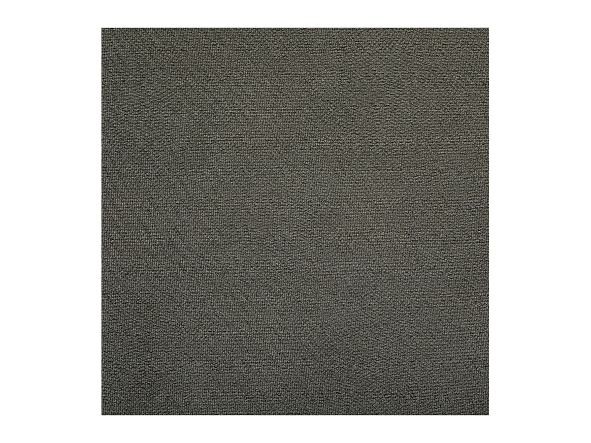 Pouf pliant et Coffre de rangement en tissu Gris 76 x 38 cm