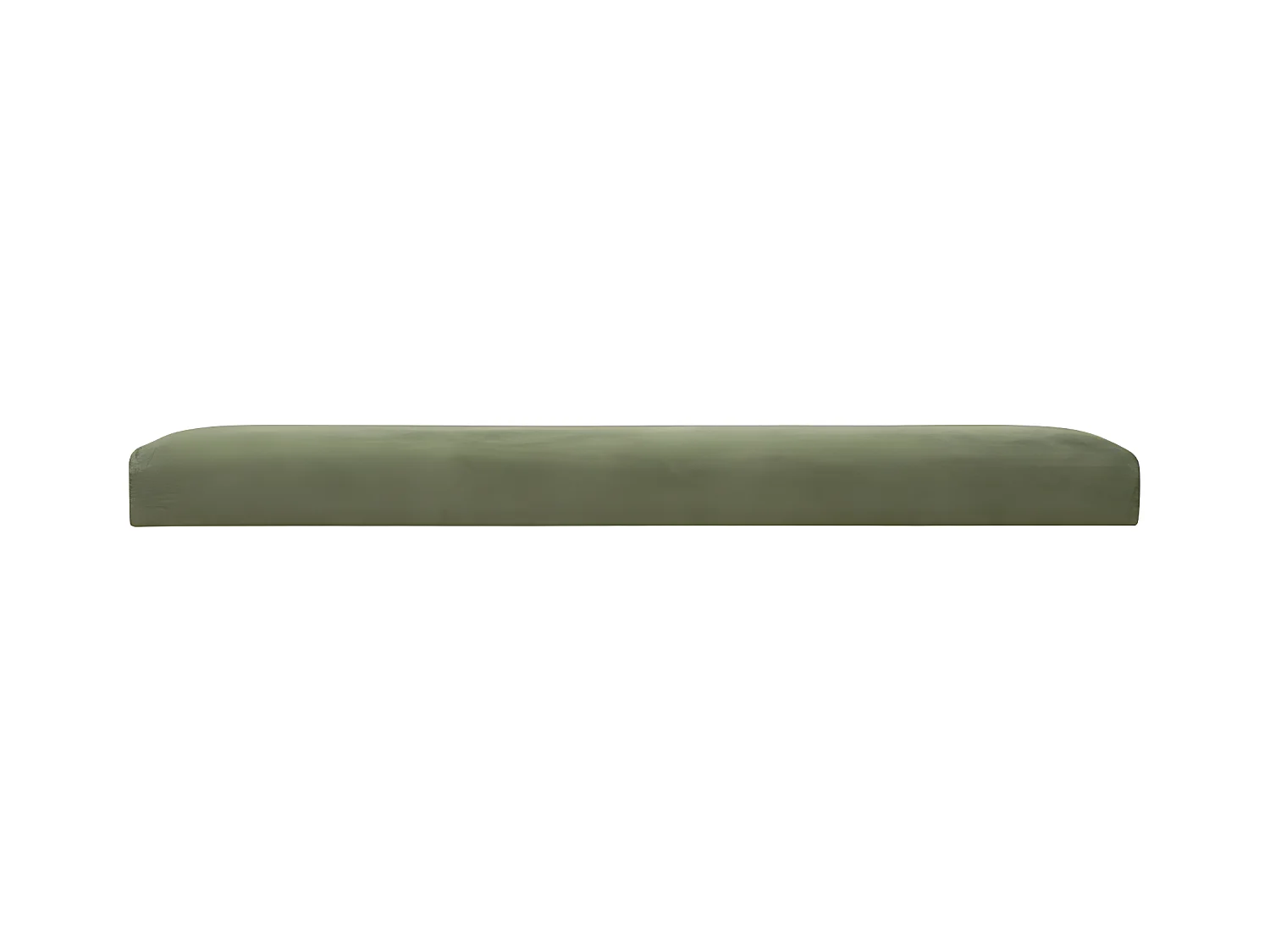 Pouf pliant et Coffre de rangement en tissu Vert kaki 76 x 38 cm