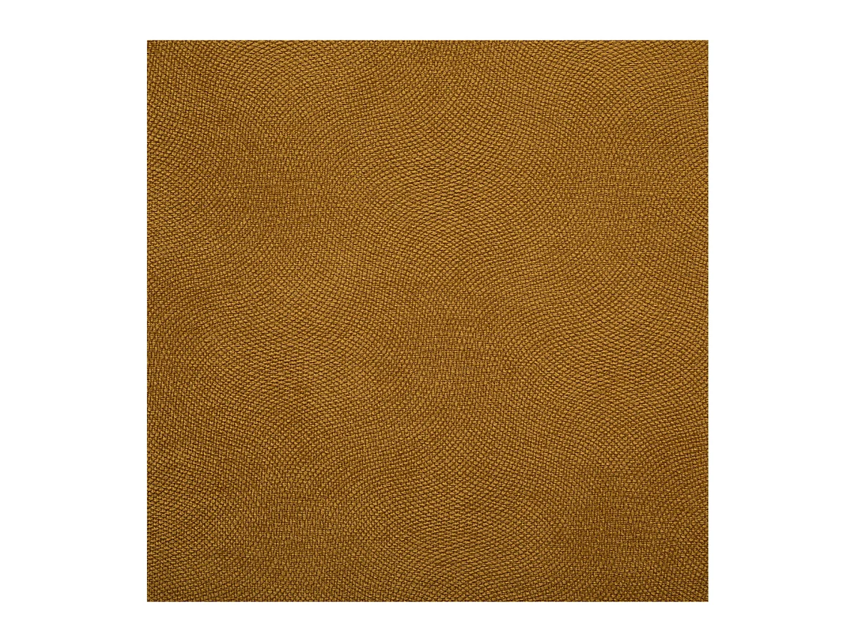 Pouf pliant et Coffre de rangement en tissu Jaune Moutarde 76 x 38 cm