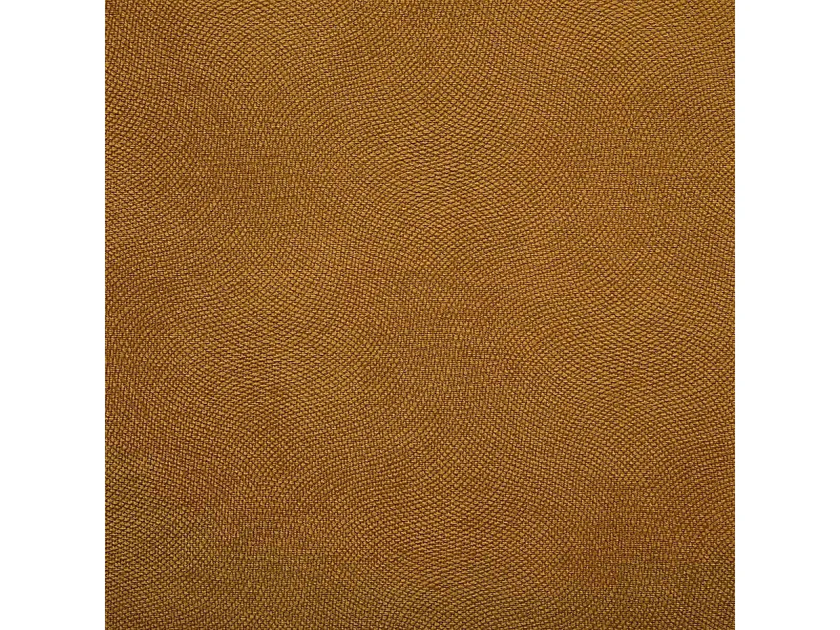 Pouf pliant et Coffre de rangement en tissu Jaune Moutarde 76 x 38 cm