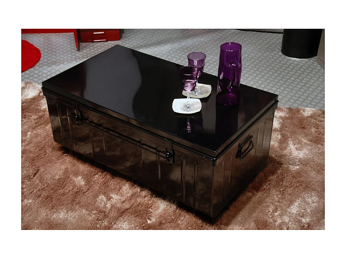 Malle habitat en acier 130 litres