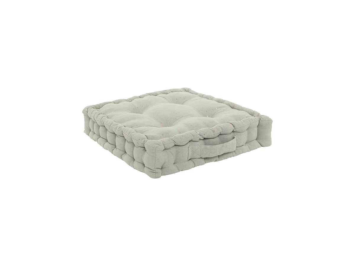 Coussin de sol Berlingot Bleu  40 x 40 cm
