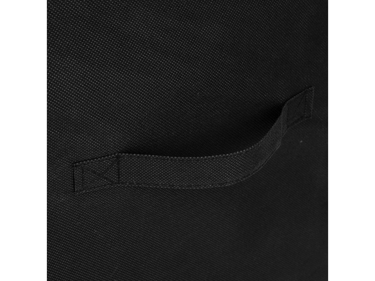 Boîte de Rangement Carrée "Mix n'Modul"" 31x31cm Noir