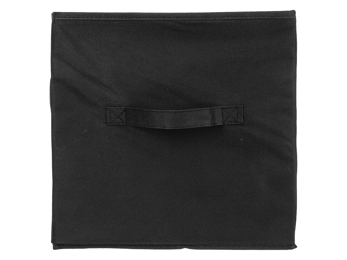 Boîte de Rangement Carrée "Mix n'Modul"" 31x31cm Noir