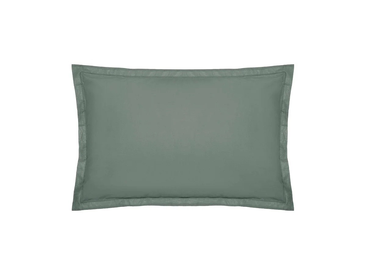 Taie d'Oreiller "Intérieur" 50x70cm Celadon