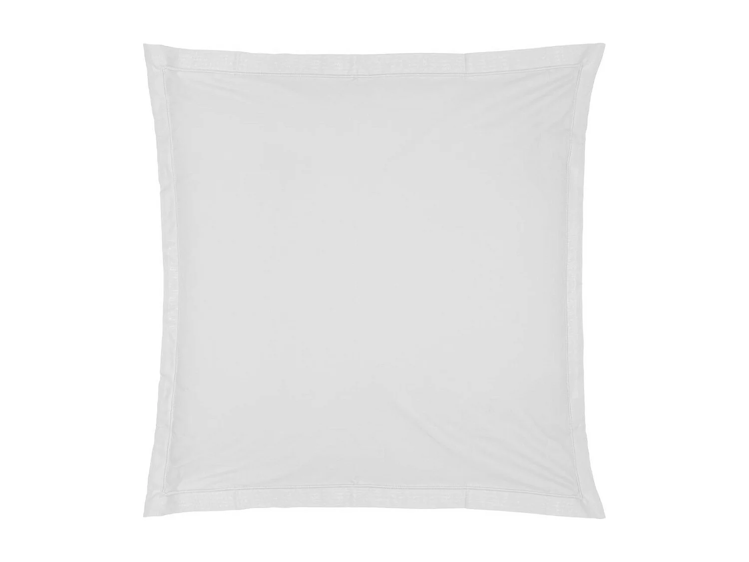 Funda de cojín algodón blanco 63x63cm