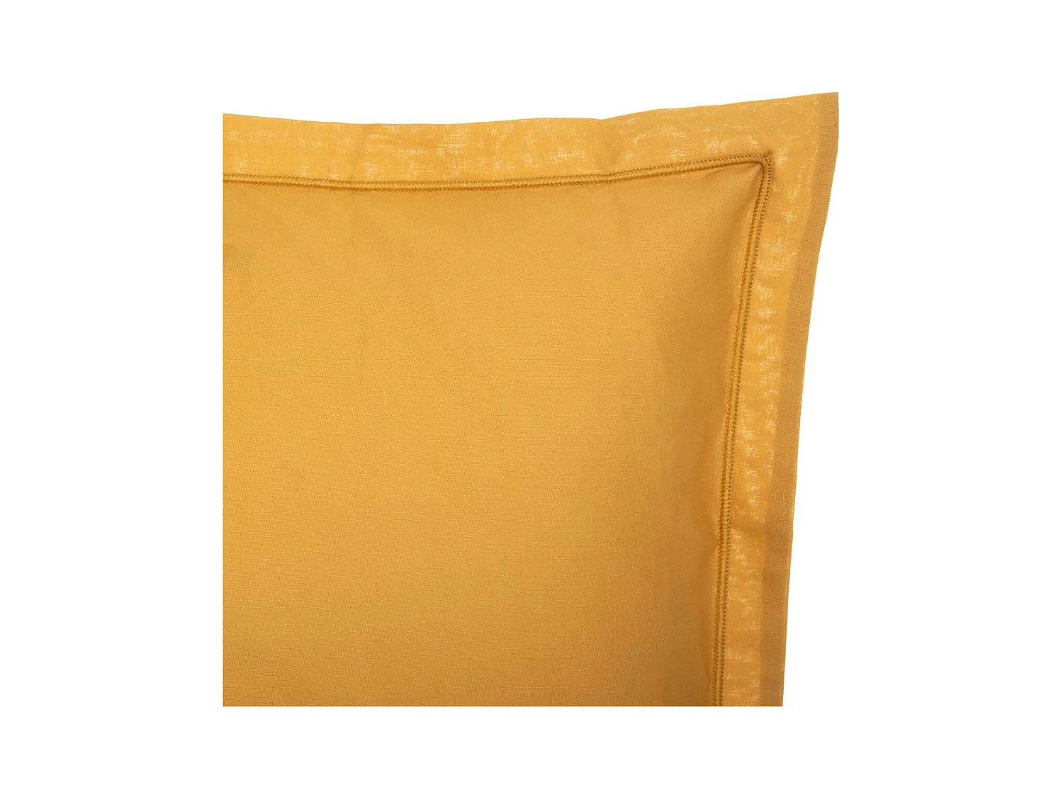 Fodera per cuscino cotone ocra 63x63cm