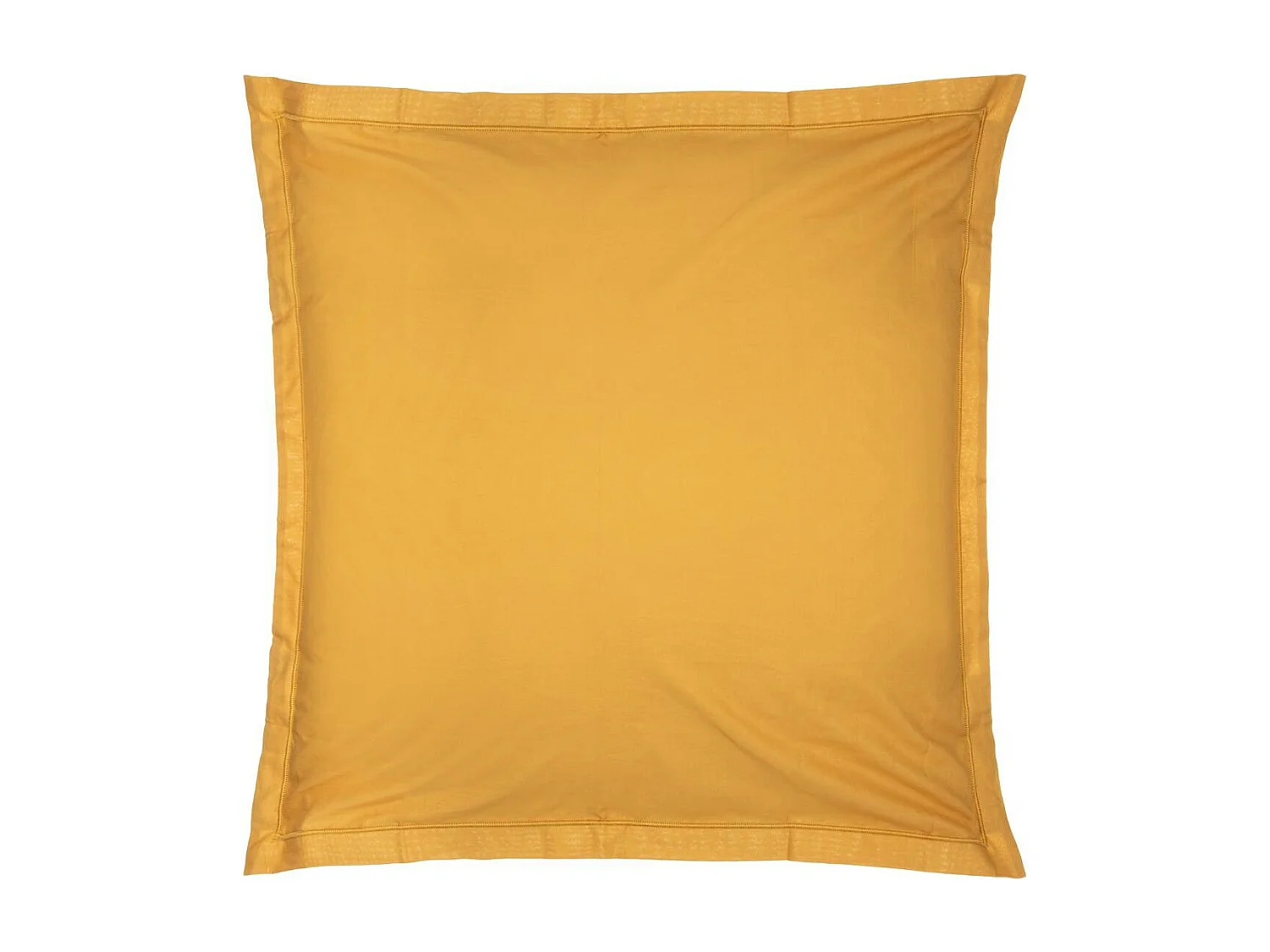 Taie d'Oreiller "Intérieur" 63x63cm Ocre