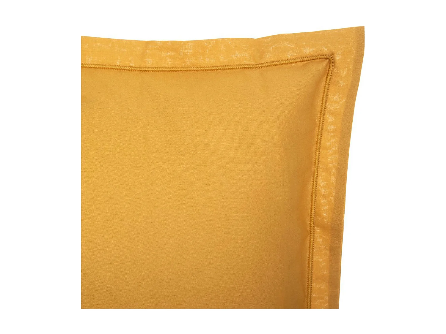 Taie d'Oreiller "Intérieur" 63x63cm Ocre