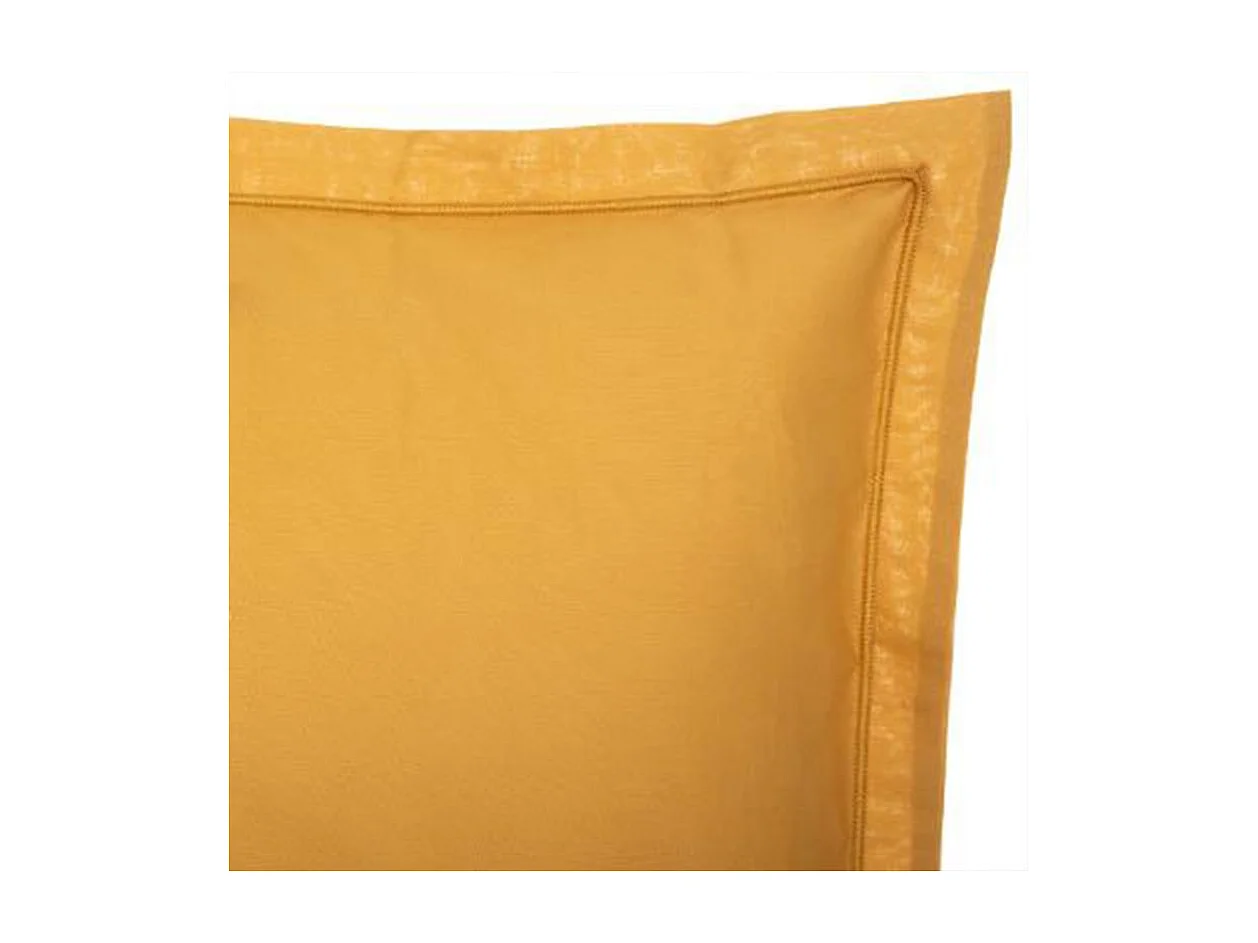 Fodera per cuscino cotone ocra 63x63cm