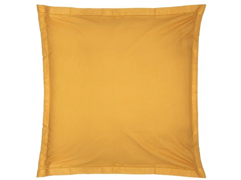 Taie d'Oreiller "Intérieur" 63x63cm Ocre