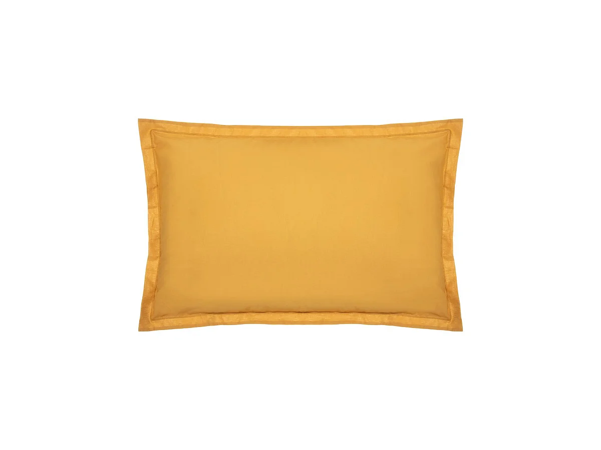Taie d'Oreiller "Intérieur" 50x70cm Ocre