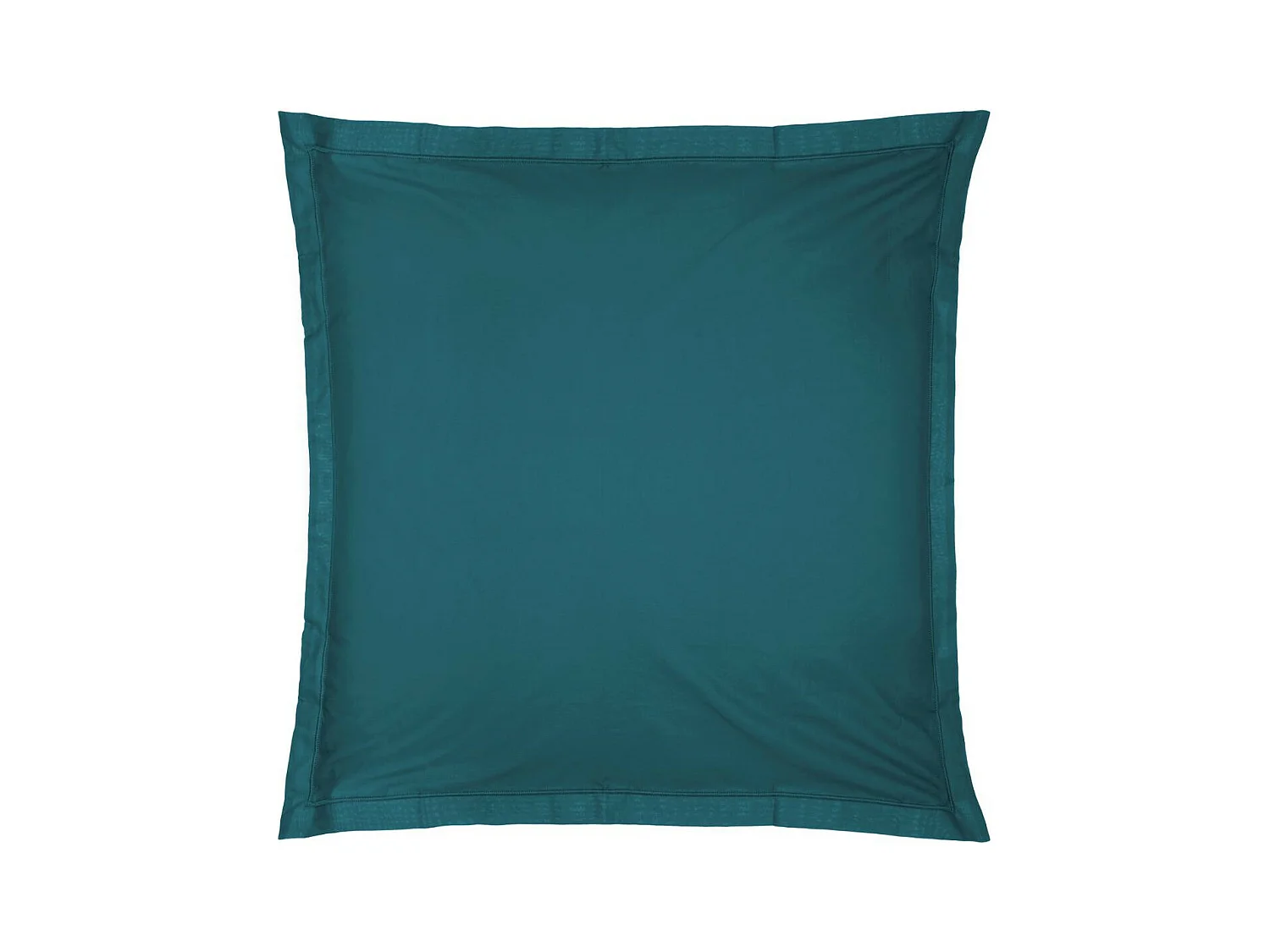 Taie d'Oreiller "Intérieur" 63x63cm Bleu Canard