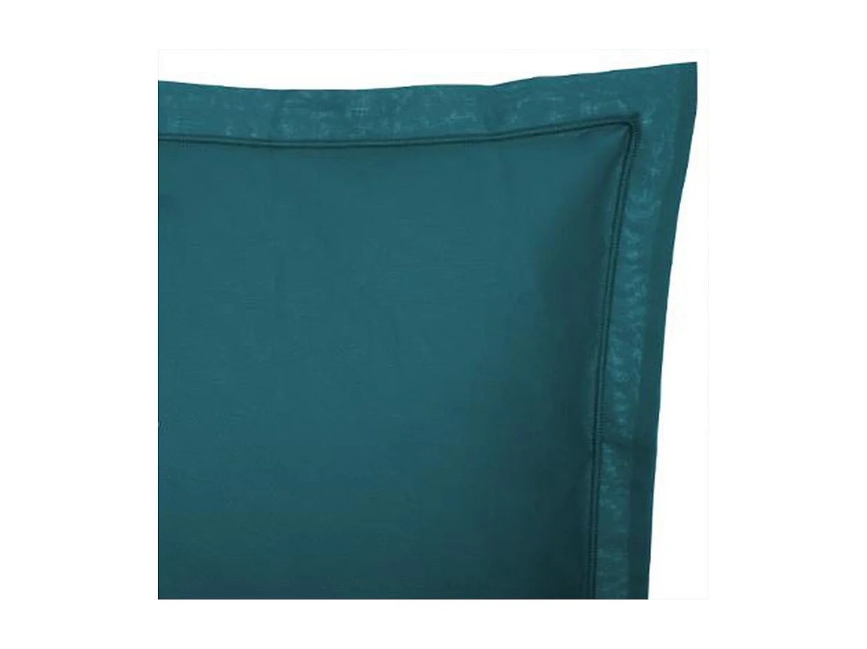 Taie d'Oreiller "Intérieur" 63x63cm Bleu Canard