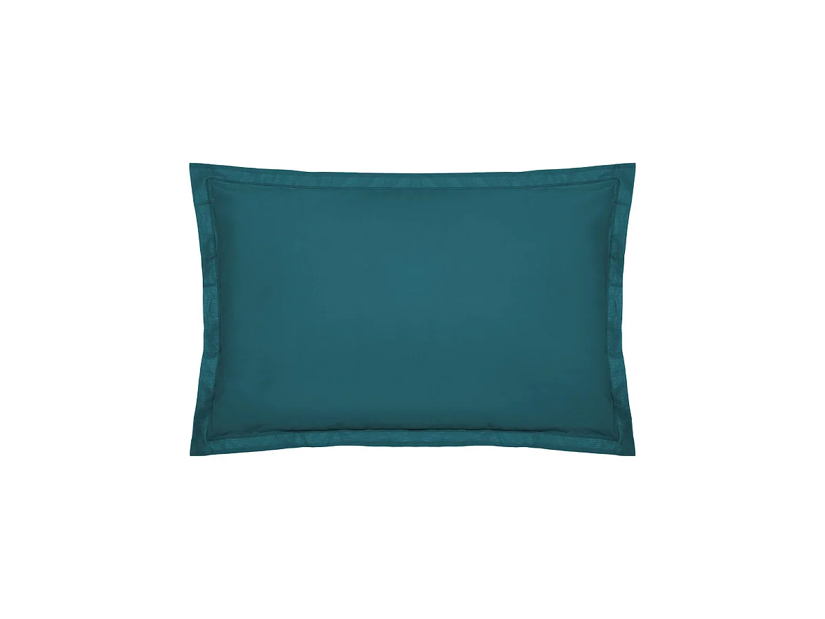 Taie d'Oreiller "Intérieur" 50x70cm Bleu Canard