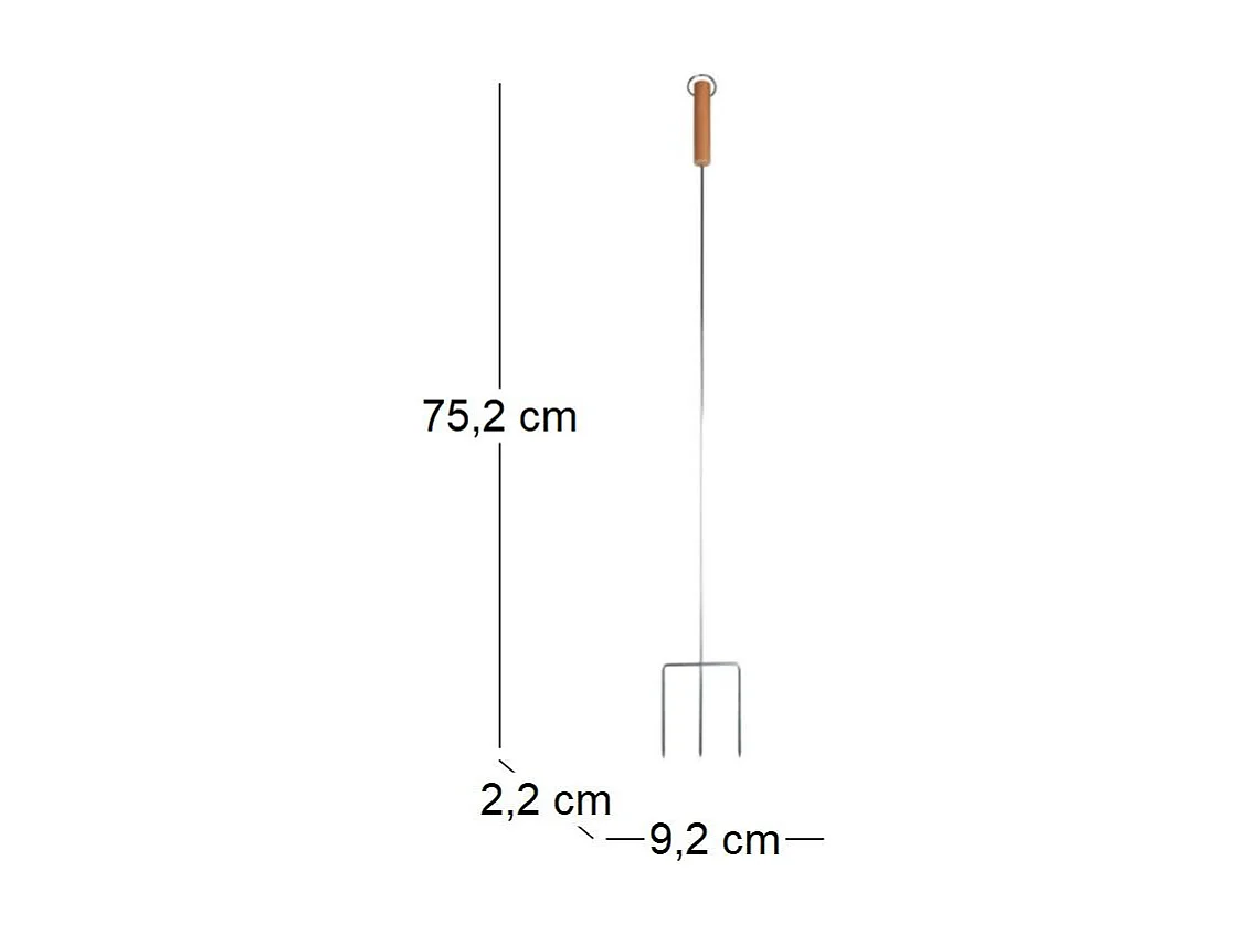Pique chamallow à griller Lot de 2
