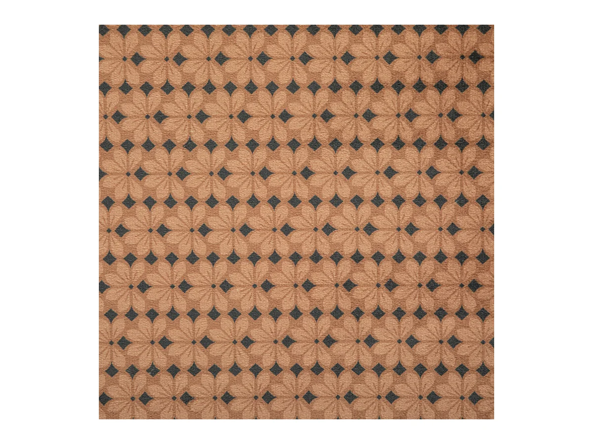 Puff plegable hexagonal 46 x 40 x 38 cm