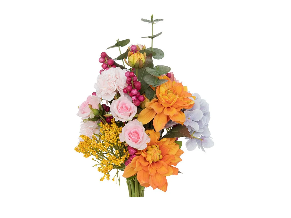 Bouquet composé Hortensia Fleurs artificielles H 53 cm