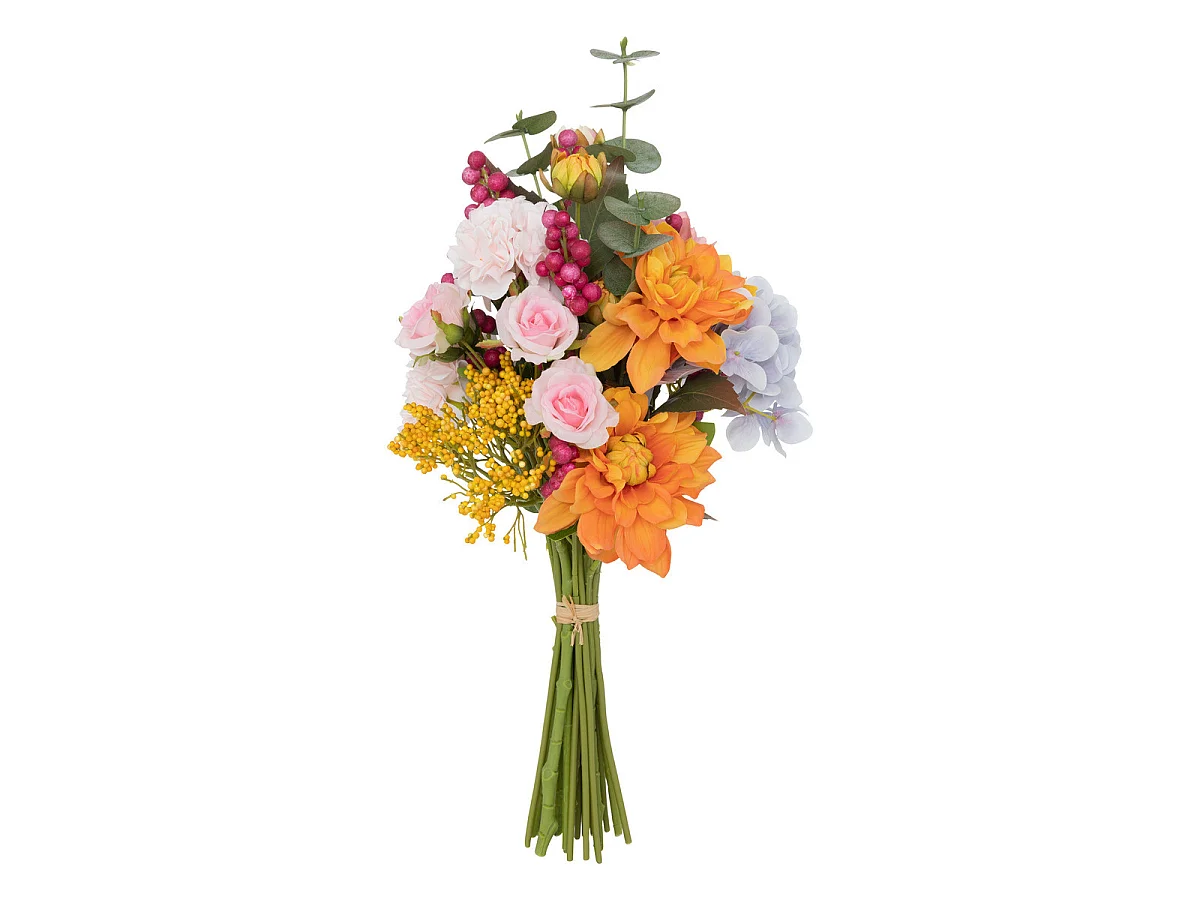 Bouquet composé Hortensia Fleurs artificielles H 53 cm