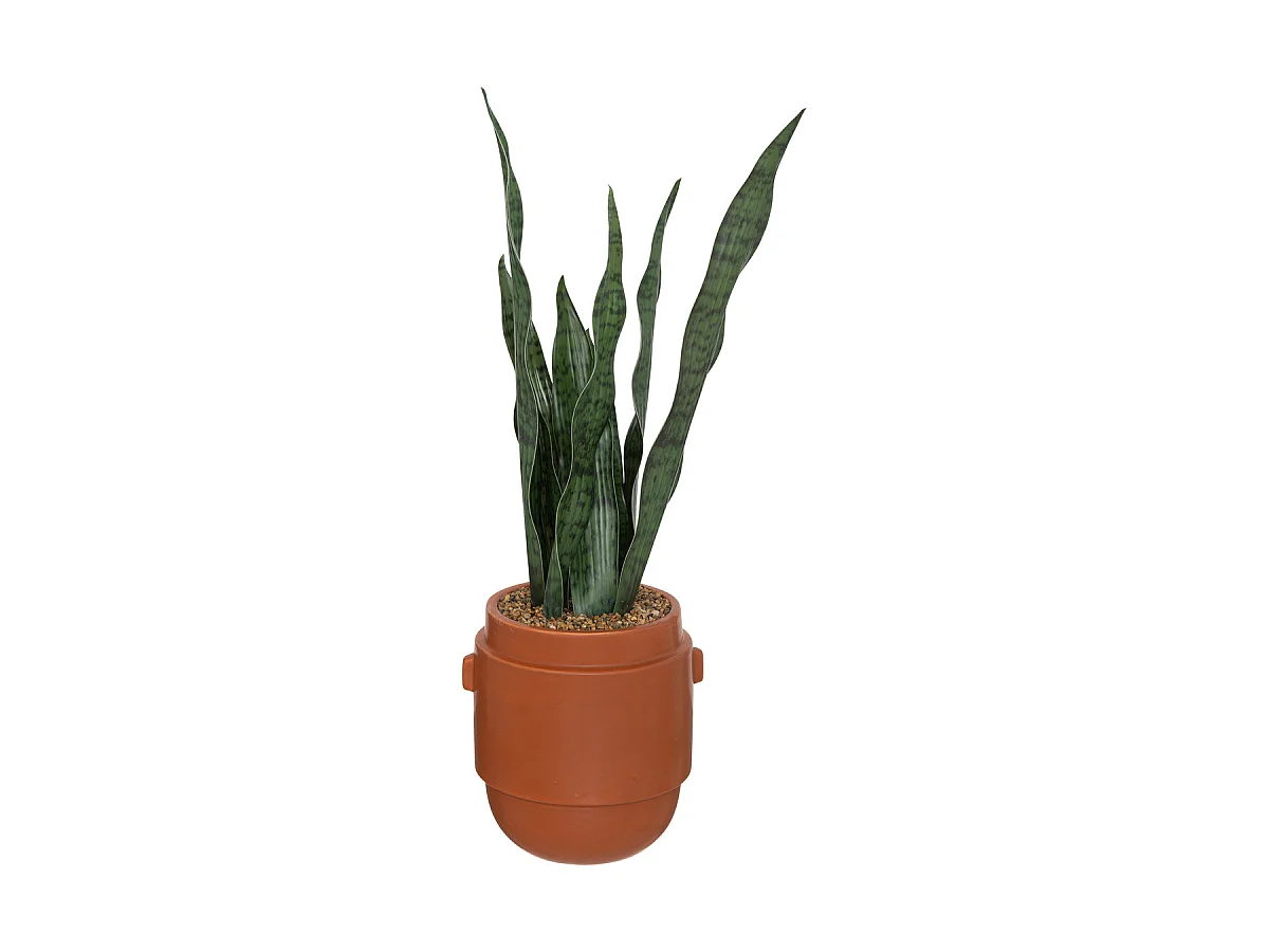 Plante artificielle dans pot en céramique H 70 cm