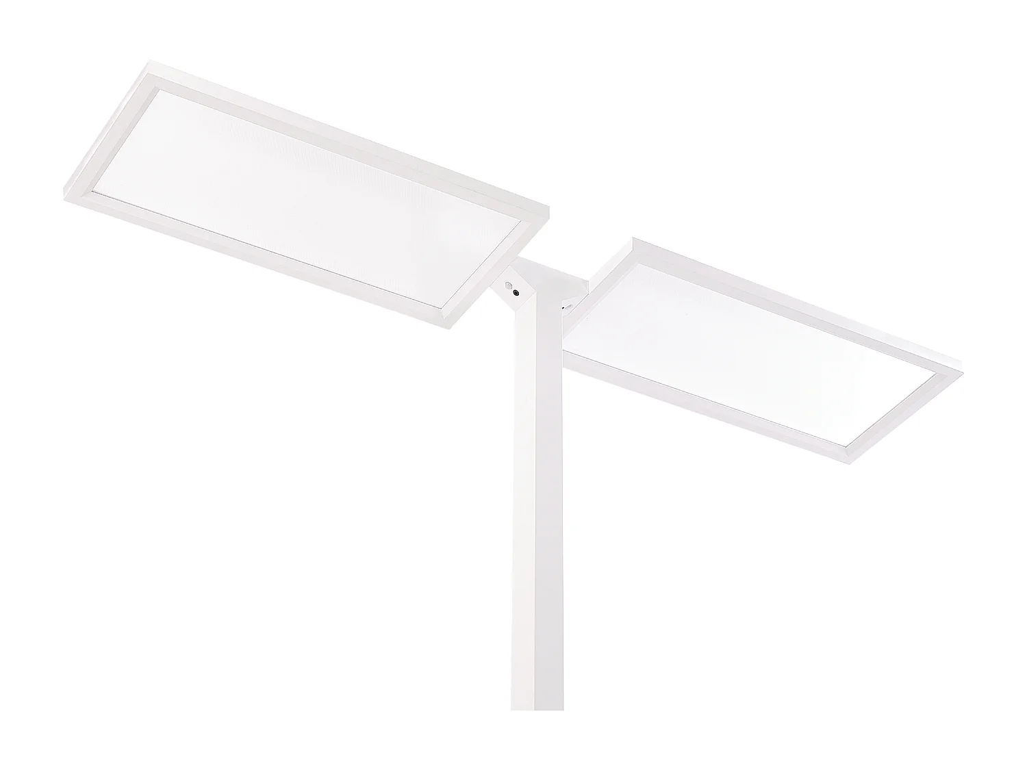 Lampa podłogowa LED SCULPTOR Z czujnikiem ruchu Metal Biały