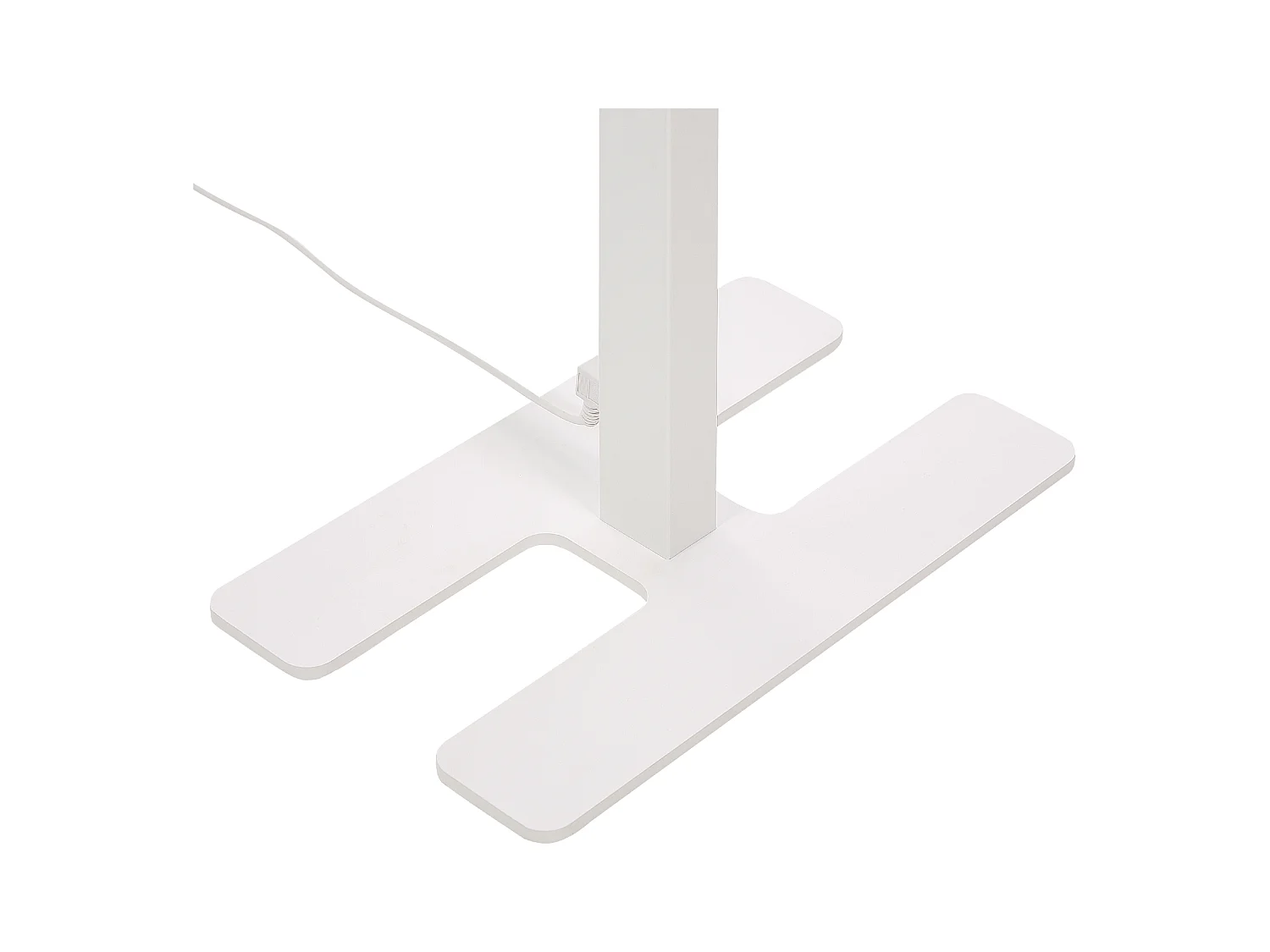 Lampa podłogowa LED SCULPTOR Z czujnikiem ruchu Metal Biały