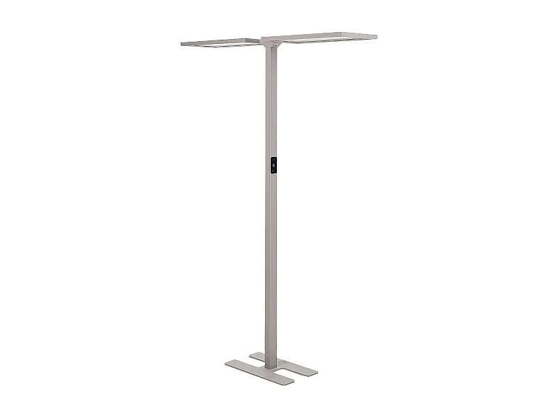 LED Stehlampe SCULPTOR mit Bewegungsmelder Metall Silber