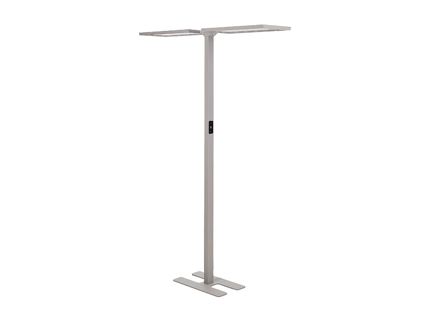 LED Stehlampe SCULPTOR mit Bewegungsmelder Metall Silber