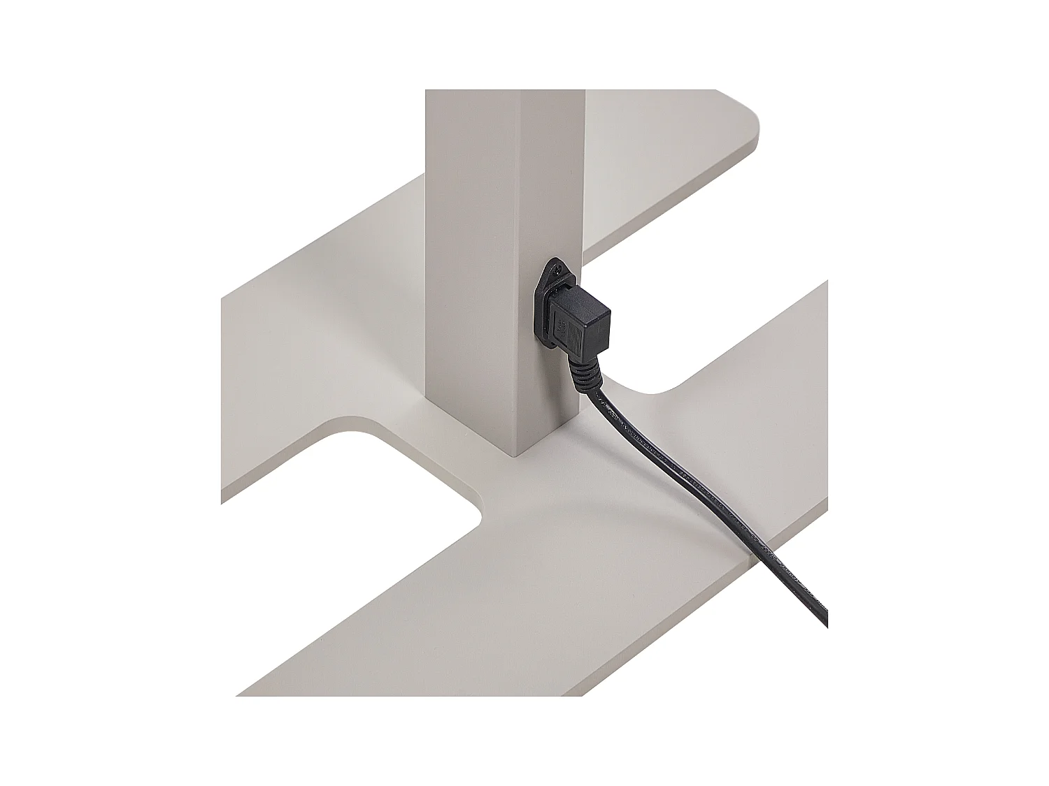 Lampadaire LED SCULPTOR Avec détecteur de mouvement Métal Argenté