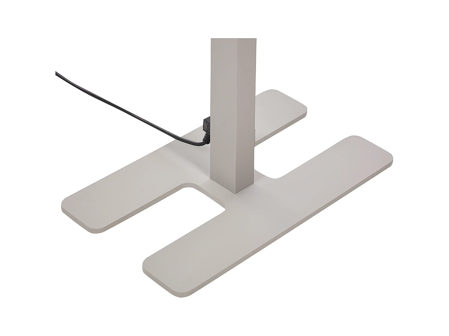 Lampadaire LED SCULPTOR Avec détecteur de mouvement Métal Argenté