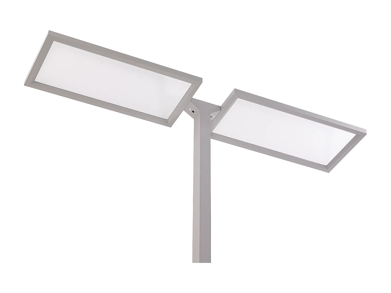 LED staande lamp SCULPTOR Met bewegingssensor Metaal Zilver