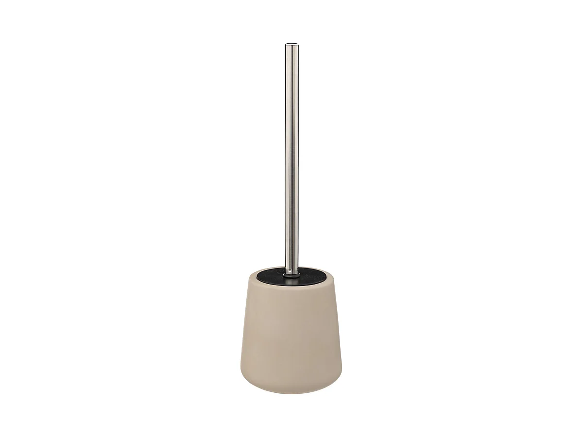 Brosse WC avec support en céramique Beige Lin