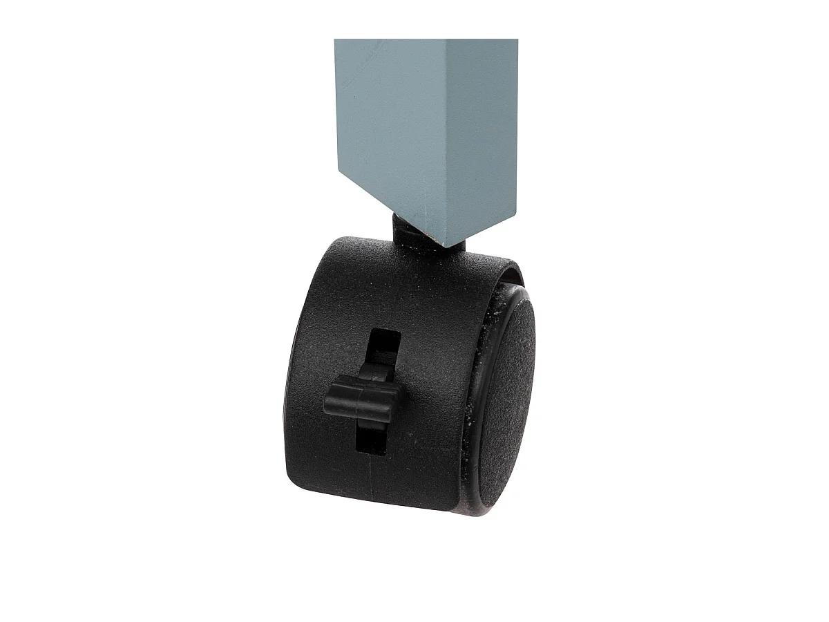 Desserte roulante 3 niveaux Bleu artic H 75 cm idéale pour les petits espaces