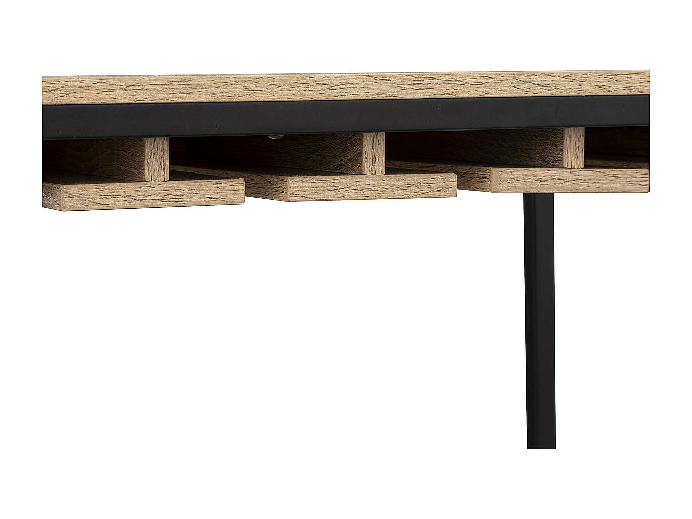 Meuble de Bar Range Bouteilles et Porte Verres  H 160 cn