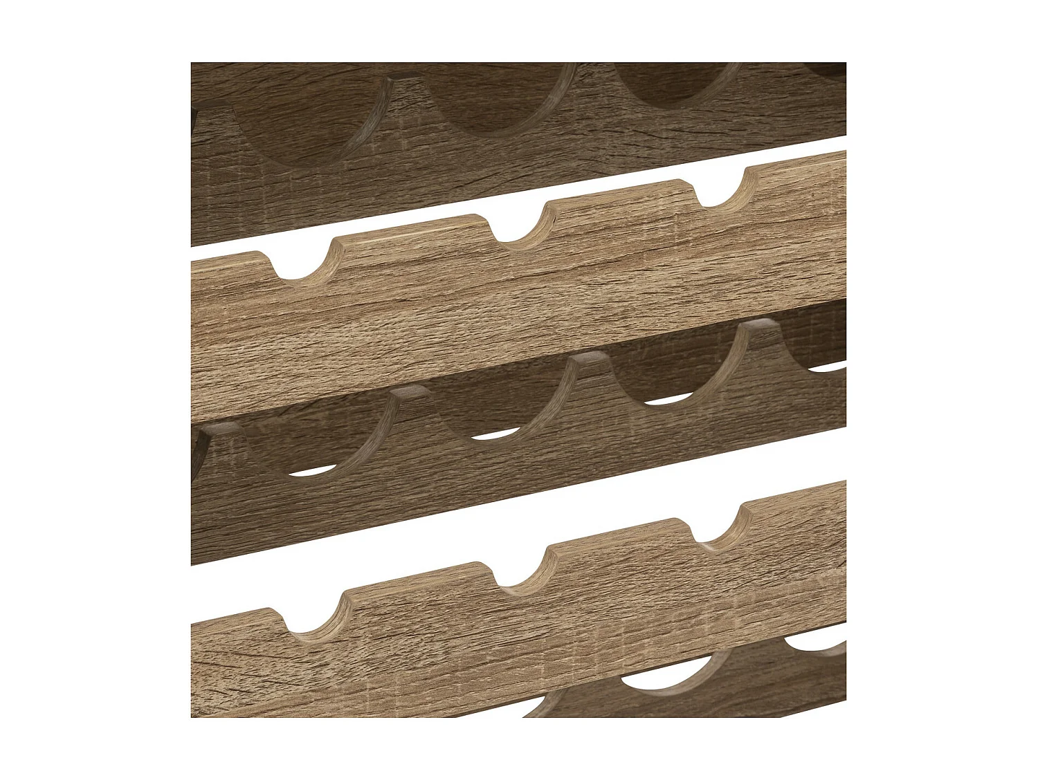 Meuble de Bar Range Bouteilles et Porte Verres  H 160 cn