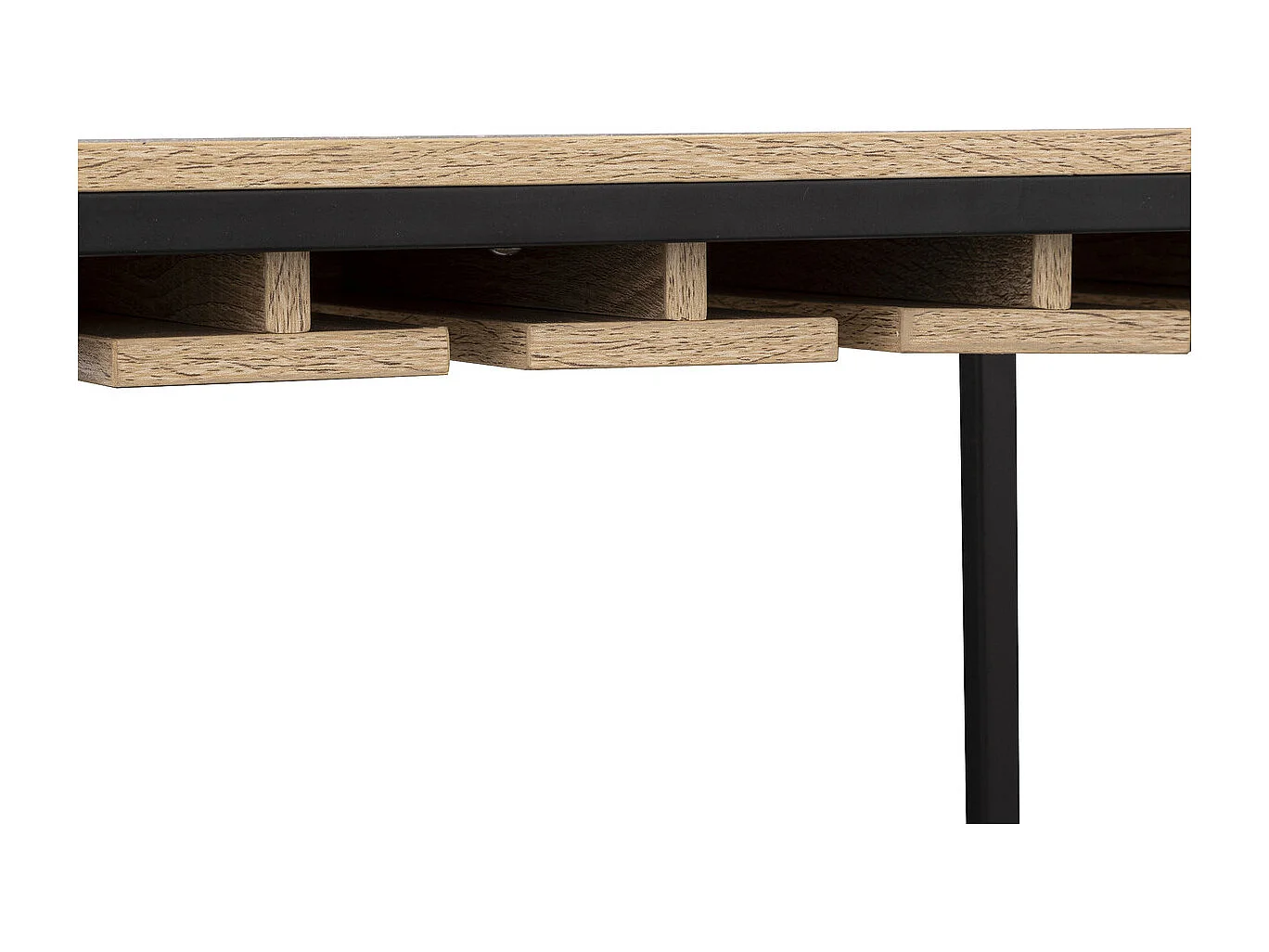 Meuble de Bar Range Bouteilles et Porte Verres  H 160 cn