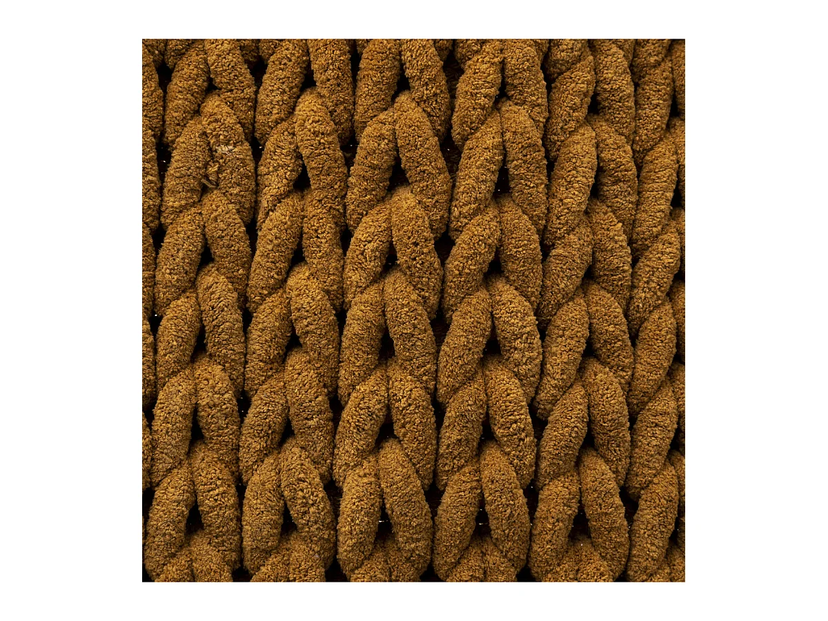 Tapis de Salle de Bain épais Marron malt 50 x 75 cm