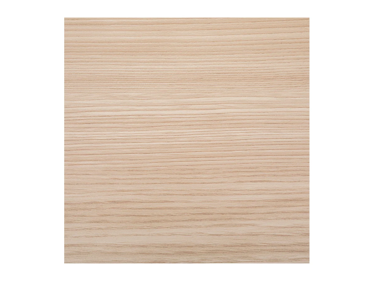 Table basse en bois et pieds en métal blanc 97 x 65 x H 50 cm