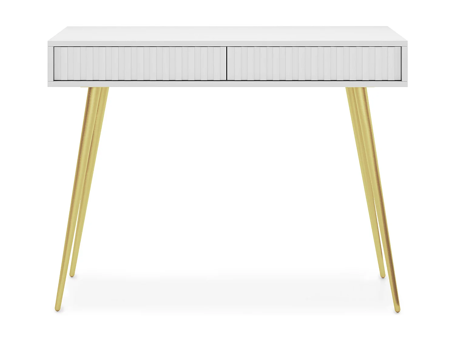 Schminktisch - 104 cm - weiß - Bello