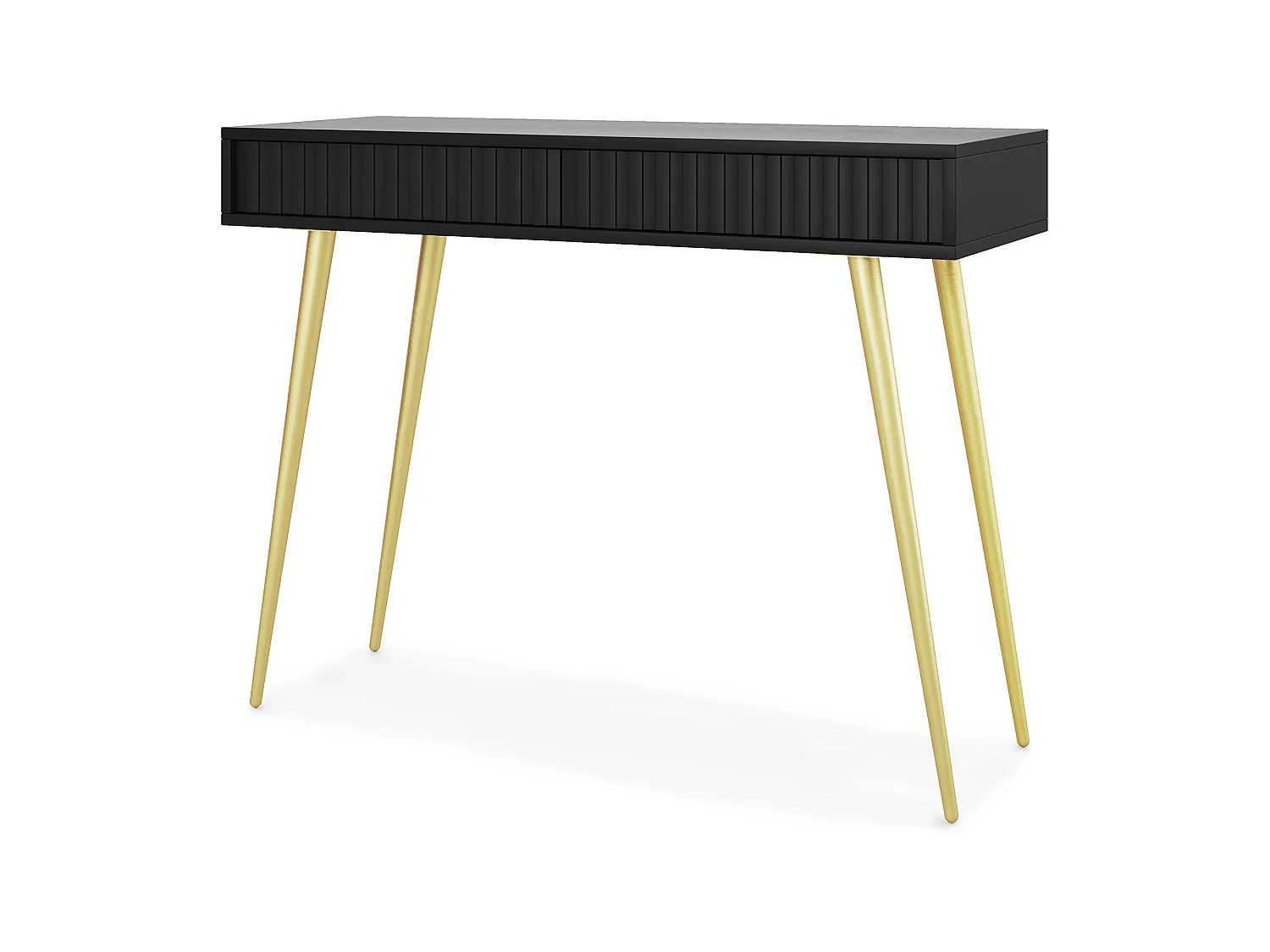 Coiffeuse -  104 cm - noir - Bello