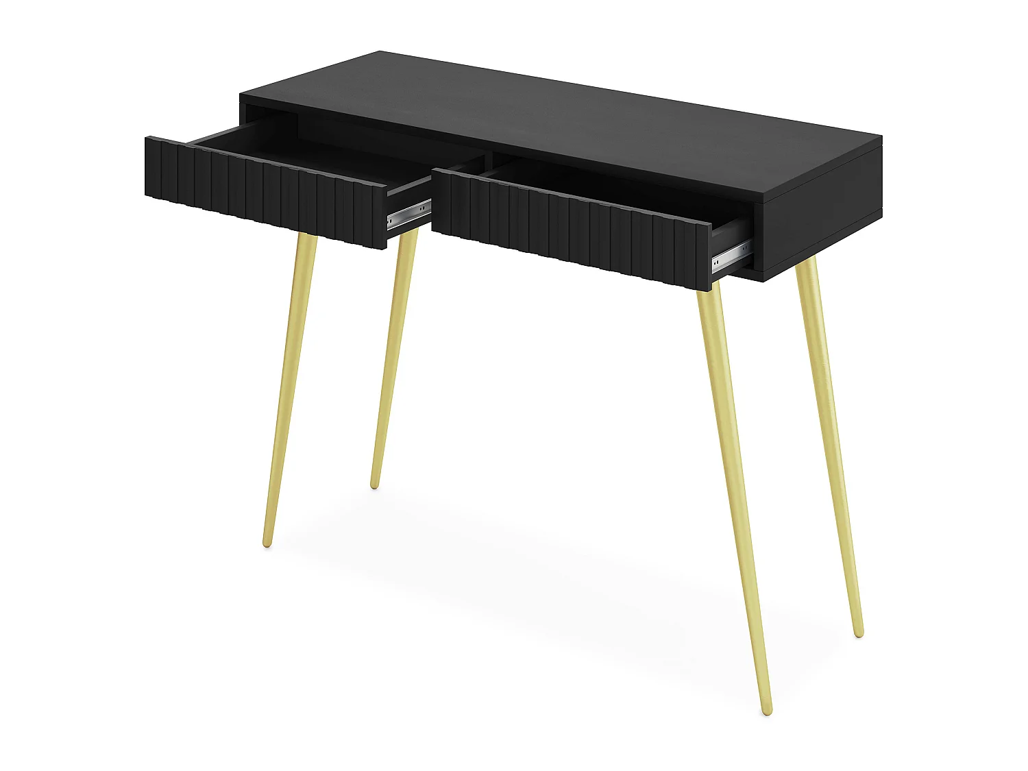 Coiffeuse -  104 cm - noir - Bello