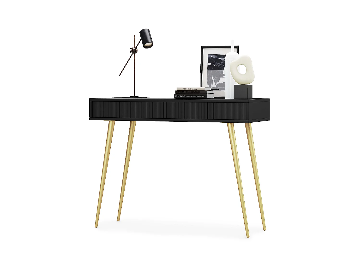 Coiffeuse -  104 cm - noir - Bello