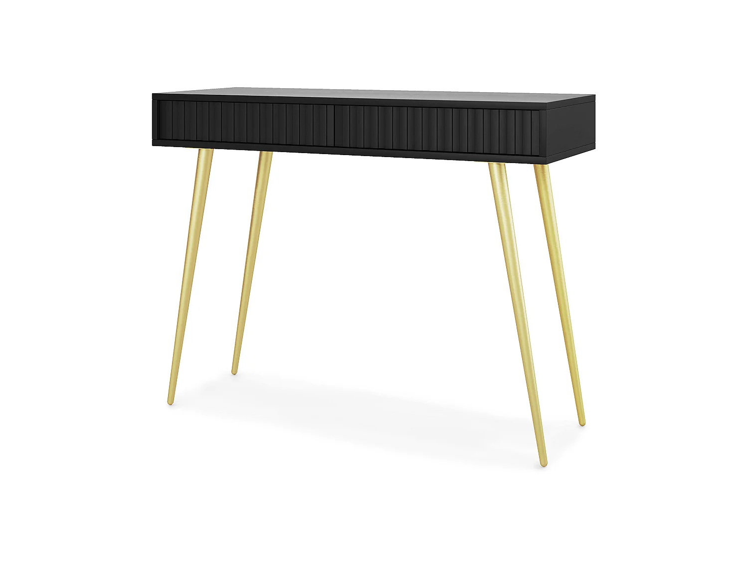 Coiffeuse -  104 cm - noir - Bello