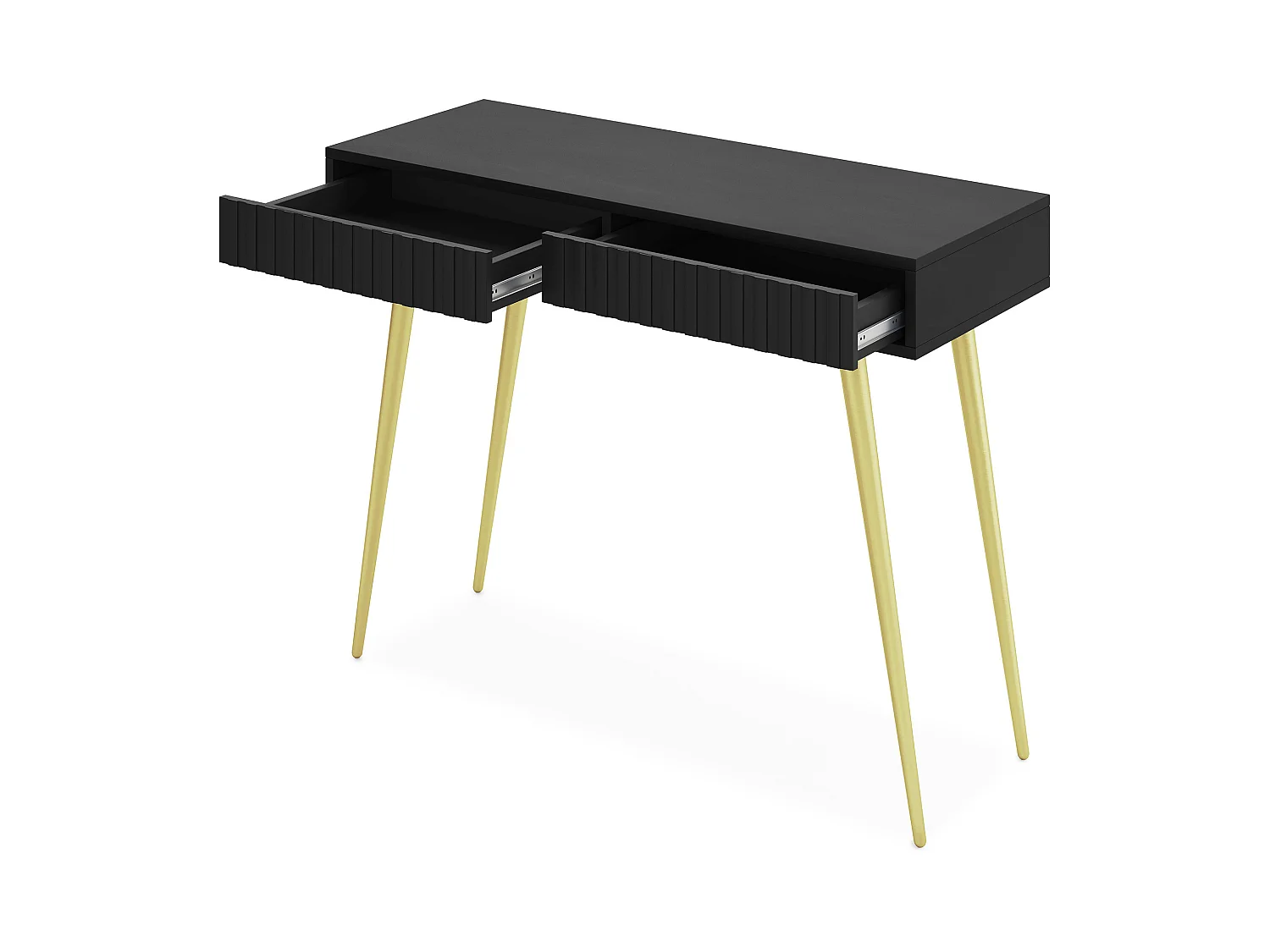 Coiffeuse -  104 cm - noir - Bello