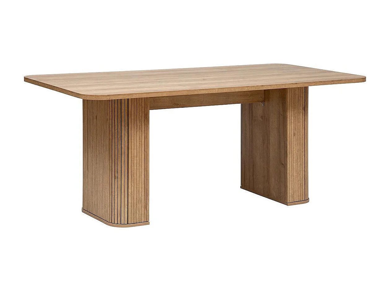 Table à Manger Design "Colva" 180cm Marron